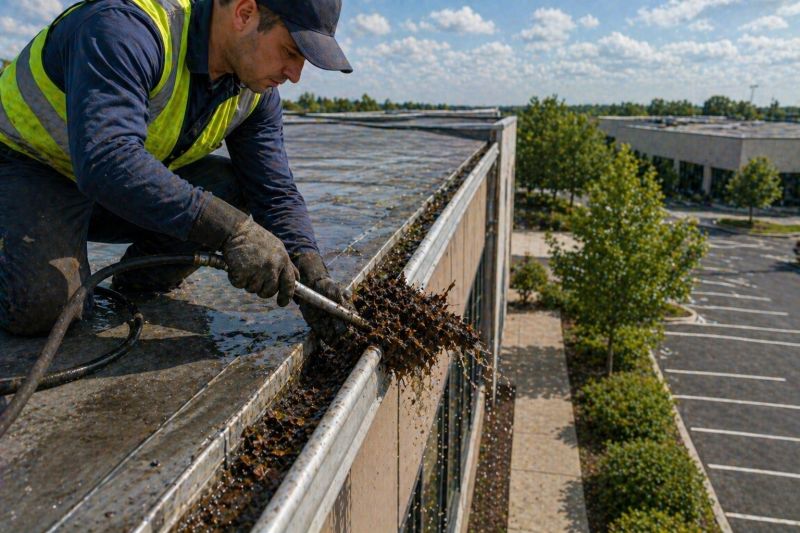 Commercial Gutter Maintenance in Denver County, CO