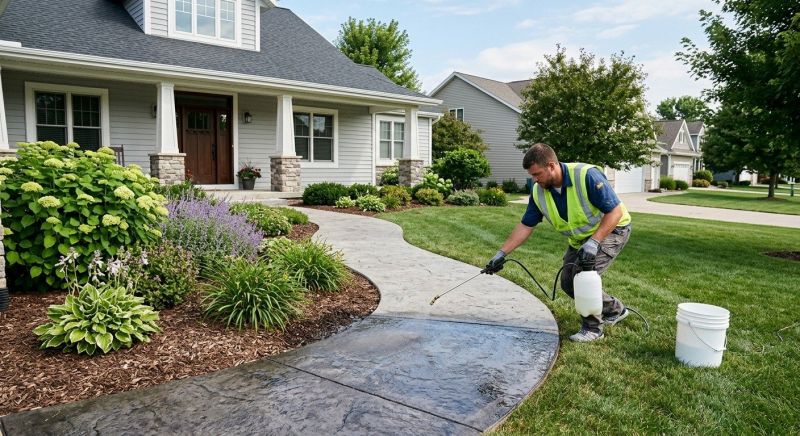 Concrete Walkway Sealing in Puyallup, WA