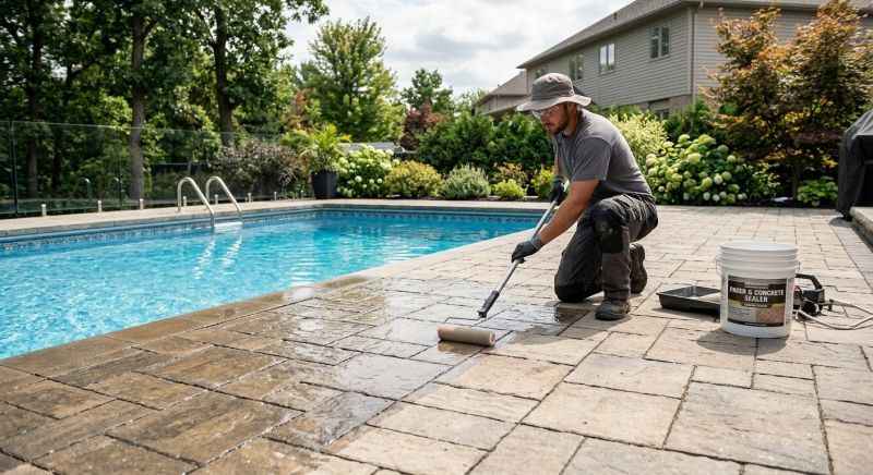 Courtyard Sealing in Bellevue, WA