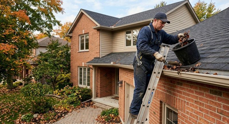 Gutter Leaves Removal in Pittsburgh, PA