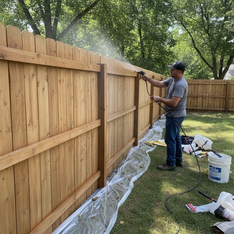 Cedar Fence Sealing in Kitsap County, WA