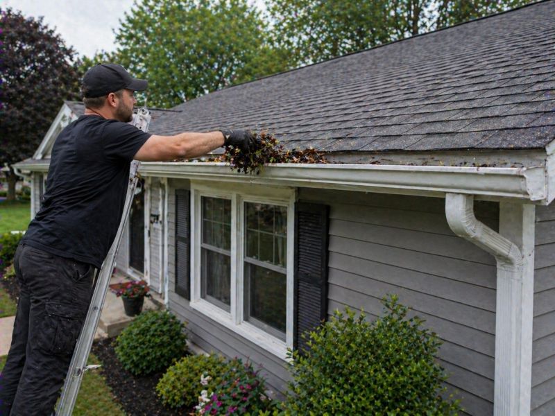 Clogged Gutter Clearing in Bergen County, NJ