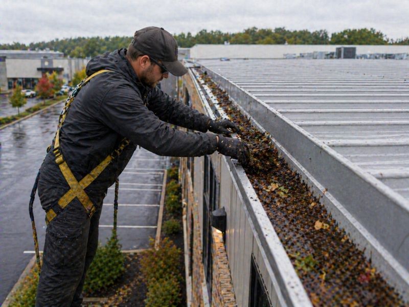 Commercial Gutter Maintenance in Denver County, CO