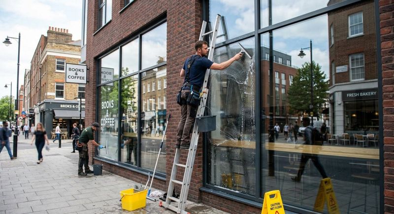 Commercial Window Washing in Denver County, CO