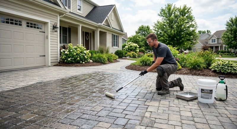Concrete Walkway Sealing in Puyallup, WA