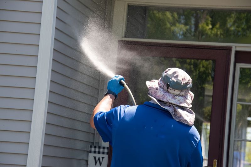 Wood House Exterior Cleaning