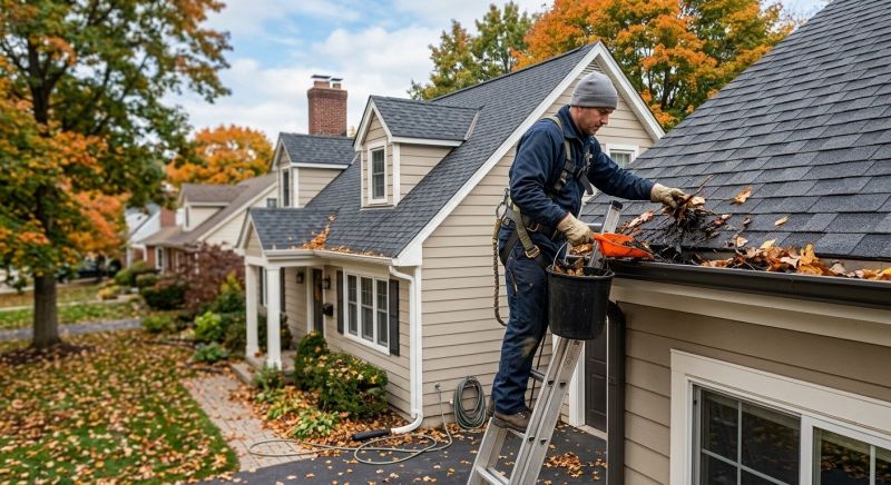 Eavestrough Clearing in Fredericksburg, VA