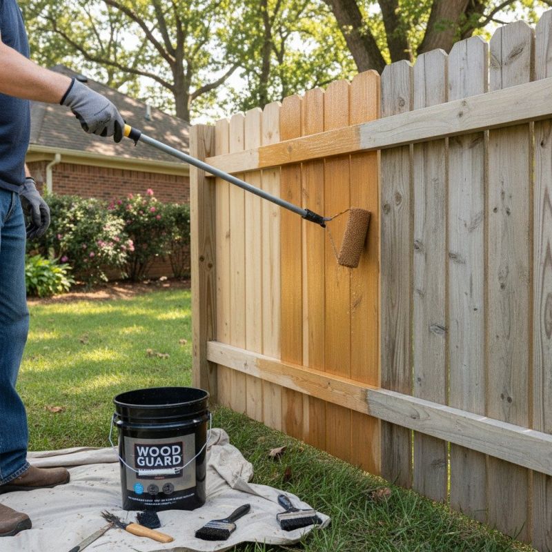 Fence Sealing in Renton, WA