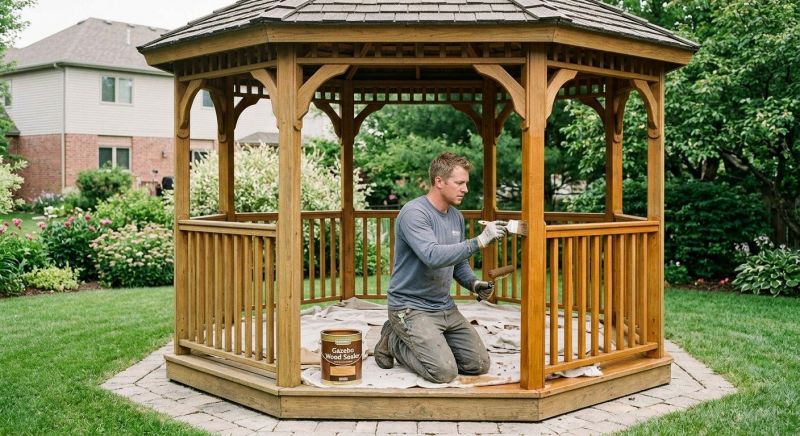 Gazebo Sealing in Seattle, WA