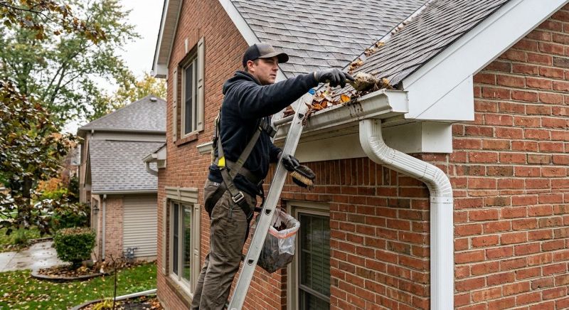 Gutter Blockage Removal in Frederick, MD