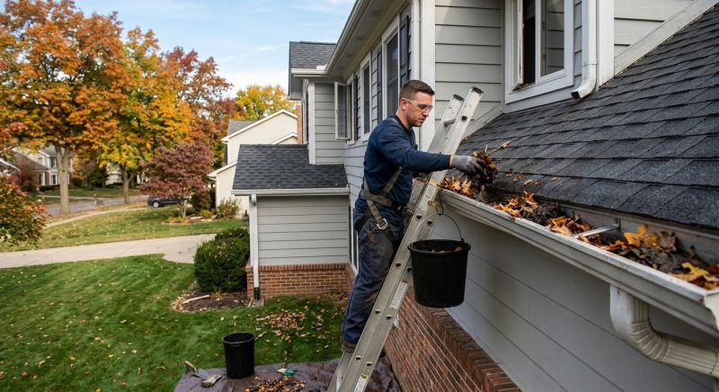 Gutter Leaves Removal in Frederick, MD